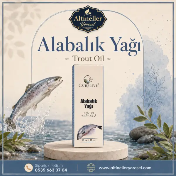 Alabalık Yağı 50 ML