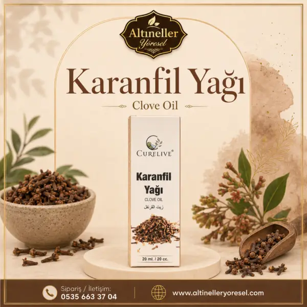 Curelive Karanfil Yağı 20 ML