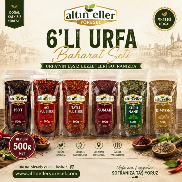 6'lı Urfa Baharat Seti 3 KG